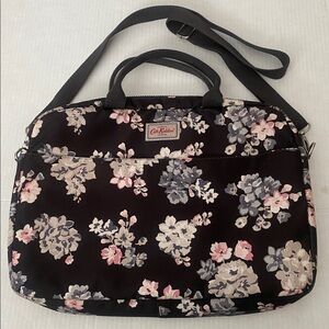 CATH KIDSTON London padded  Laptop Bag with an adjustable strap & floral print